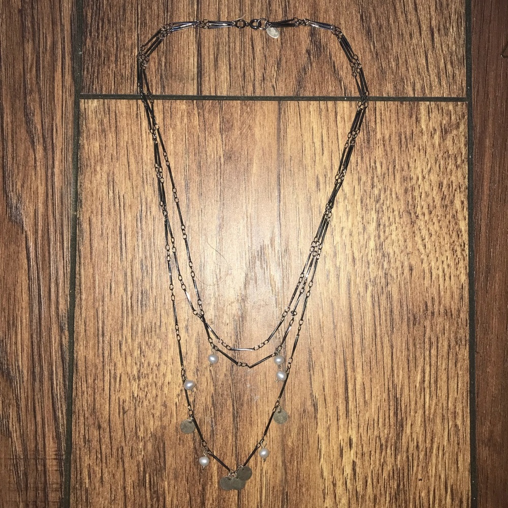 Liz Henry necklace with pearls